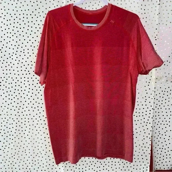 Lululemon Reds Stripe Shirt - Picture 1 of 5